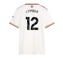 Arsenal Jurrien Timber #12 Koszulka Trzecia damskie 2025-26 Krótki Rękaw